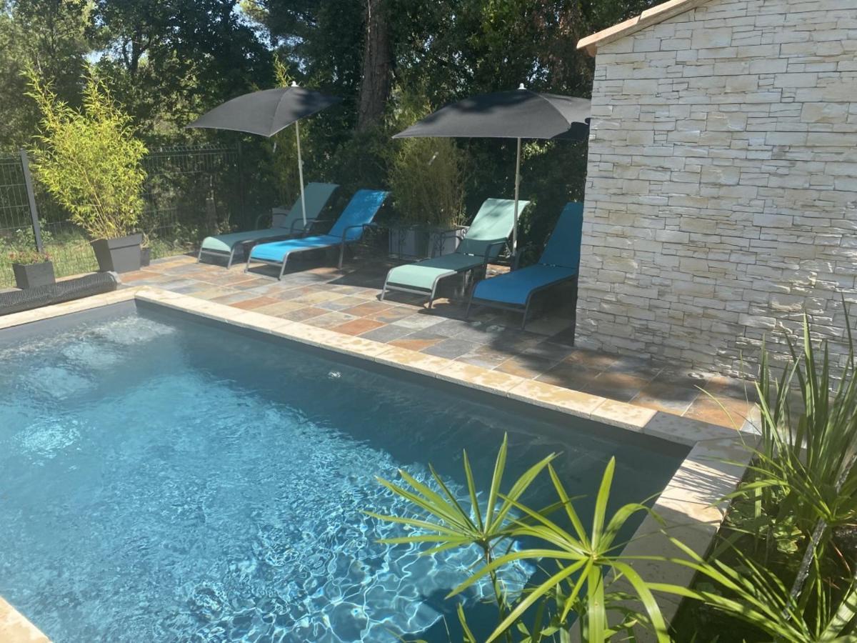 Séguret La Suite De Charme Du Mas De La Fontaine De Jonquier Avec Spa Privatif المظهر الخارجي الصورة